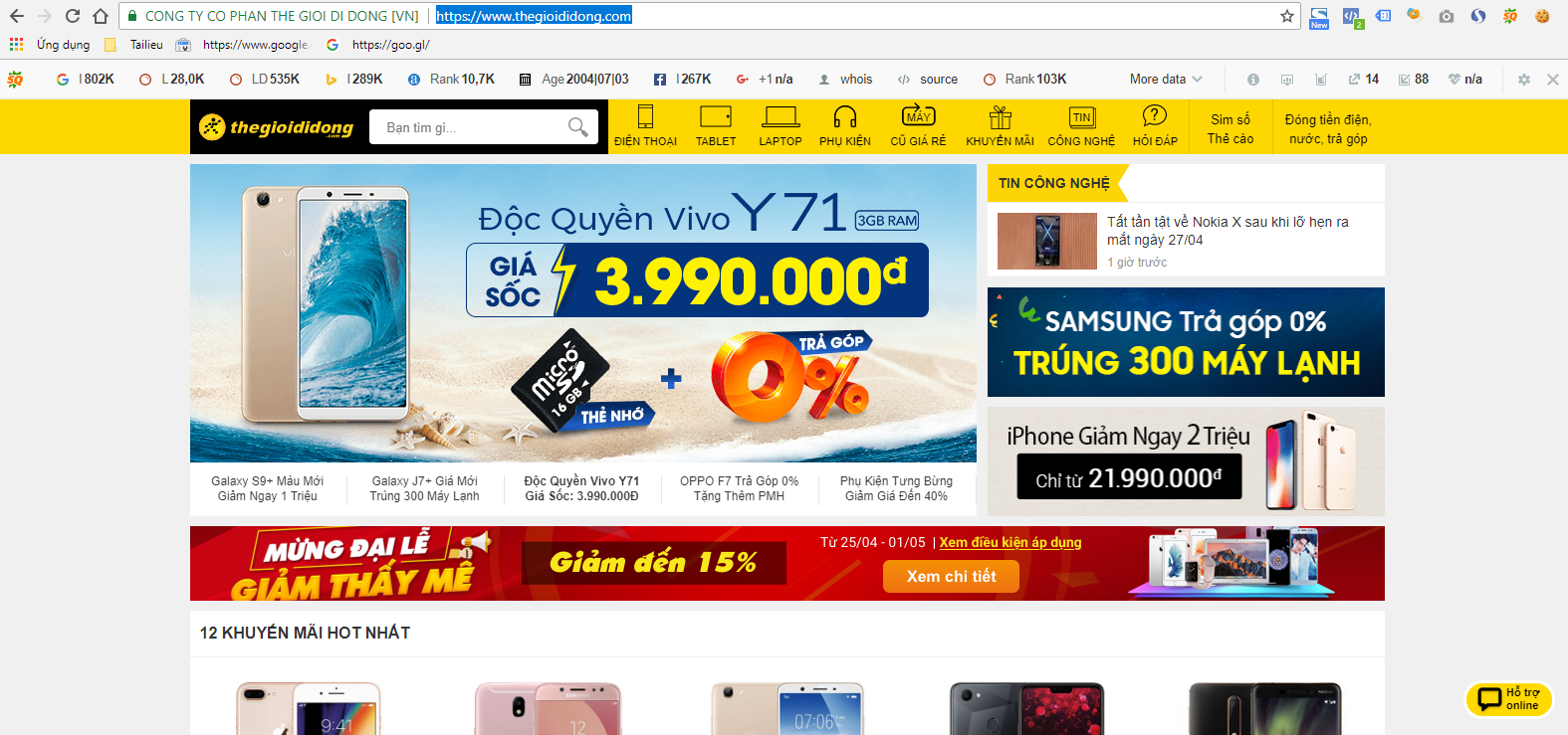 Những Webiste nổi tiếng được xây dựng bằng WordPress
