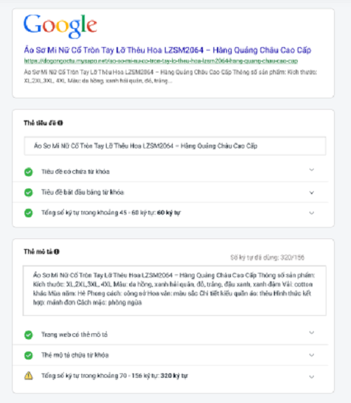 Hướng dẫn cách kiểm tra website chuẩn seo