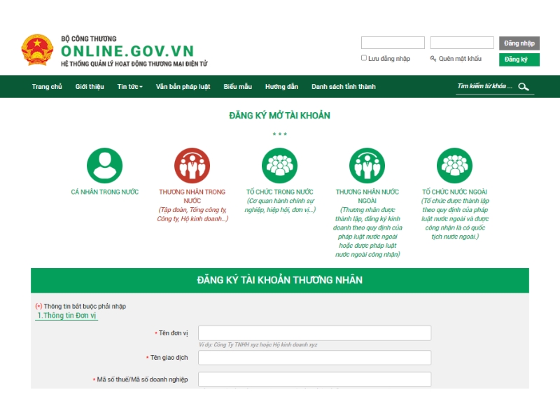 Khi Nào Thì Phải Thông Báo Hoặc Đăng Ký Website Với Bộ Công Thương? 2025